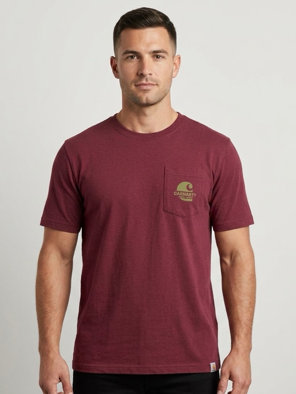 Carhartt Archive Edition Super Dux Pocket T Shirt XL Red Distressed Graphic Tee